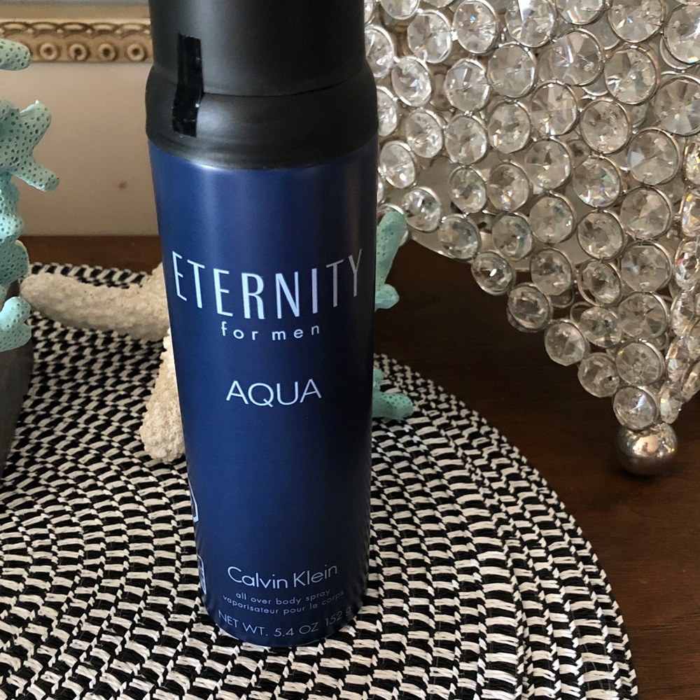 New with seal. Calvin Klein Aqua Eternity for Men Body Spray. Size 5.4 oz. - Picture 5 of 7